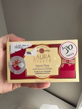 Laura Geller Dream Team Naturally Yours 6-Pan Eyeshadow Palette BNIB